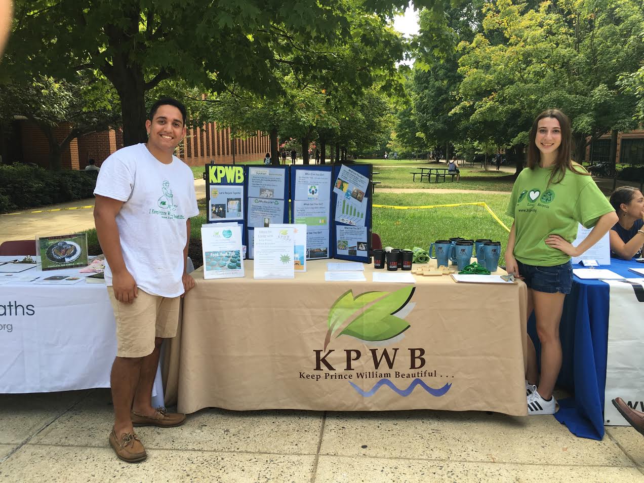 KPWB Interns take on service fair!